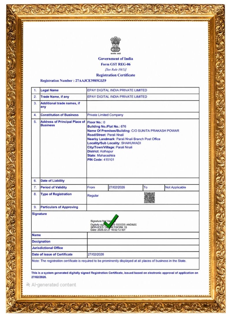 Certificate 2